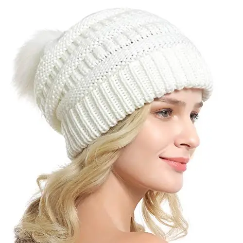 QUEENFUR Qishki Ayollar Qalin Kabel Trikotaj Qovurg'ali Cheksiz Halqa Sharf - 4