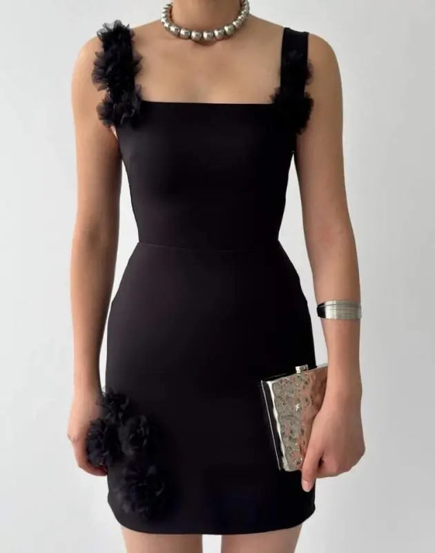 Ques Mini Elbise - 2