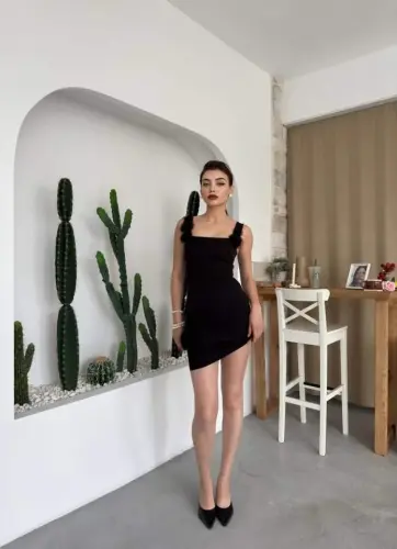 Ques Mini Elbise - 6