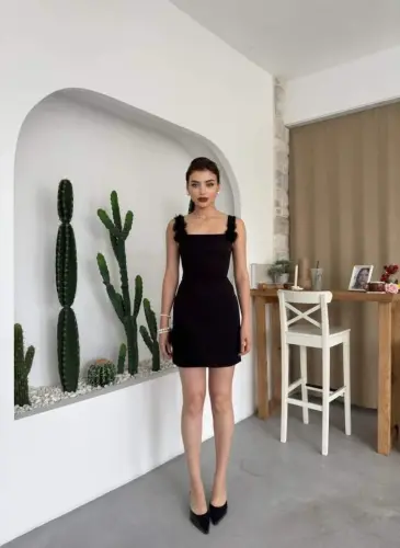 Ques Mini Elbise - 8