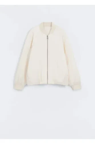 Quilted Bomber Jacket - 3