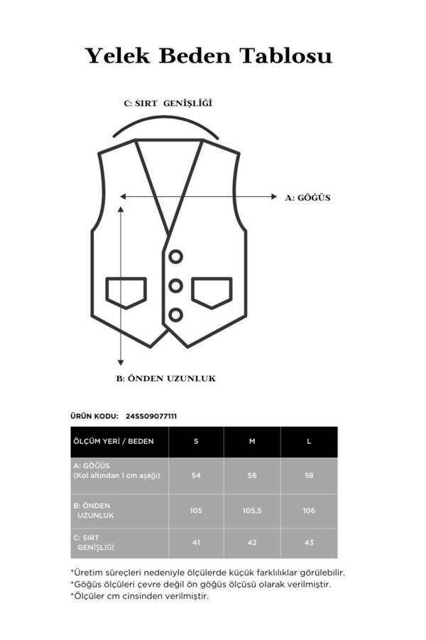 Quilted Pocket Detail Vest - 12