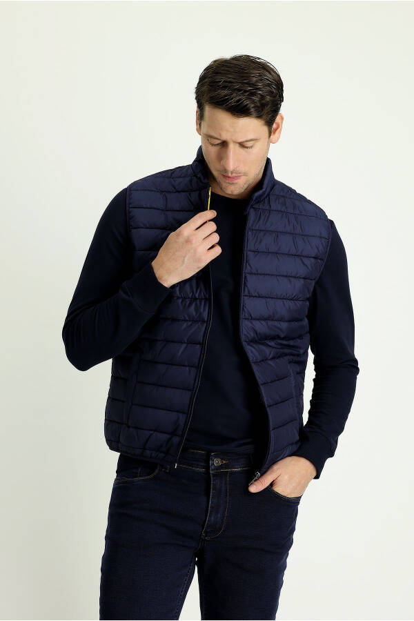 Quilted Puffer Vest - 8