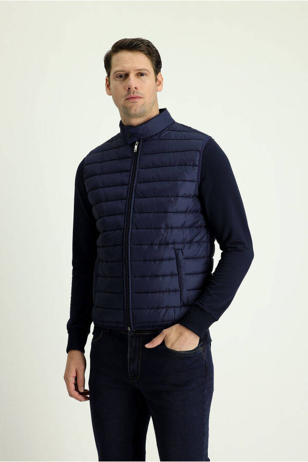 Quilted Puffer Vest - 9