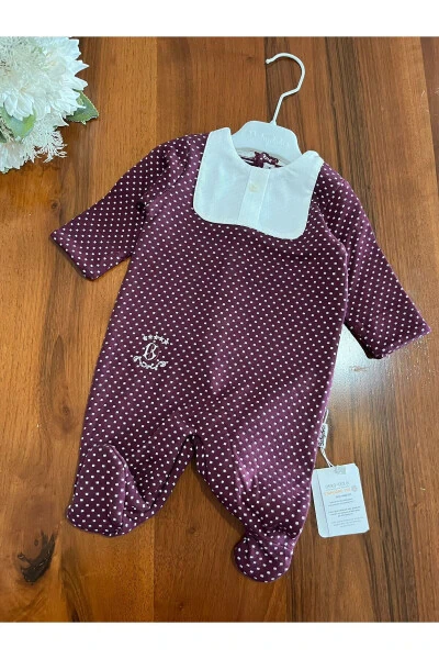 Quilted seasonal jumpsuit for baby girl and boy - BABYDOLA