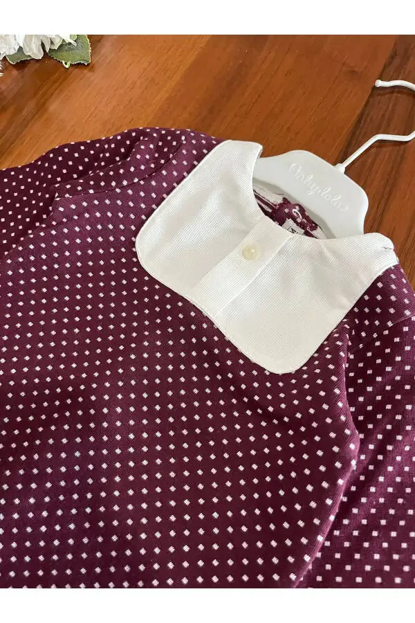 Quilted seasonal jumpsuit for baby girl and boy - 3