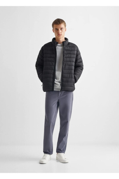Quilted side zip anorak - MANGO TEEN (1)