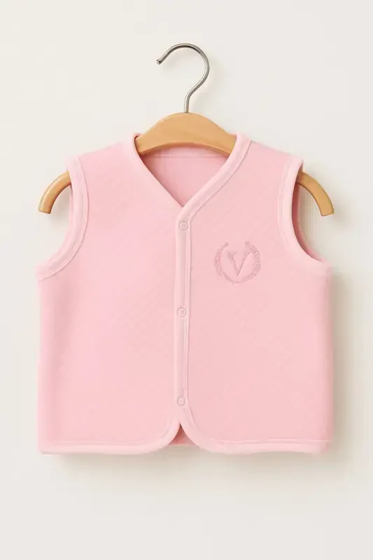 QUILTED VEST-Pink - CICCIMBABY
