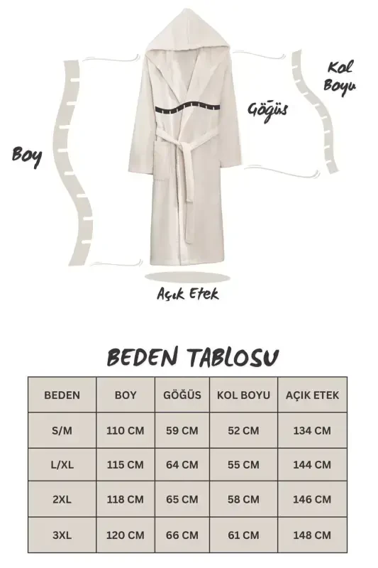 Quina Yashil Bej Kapüşonli Oversize Xalat Komplekti - Yashil - 8