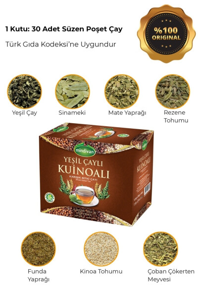 Quinoa Tea with Strong Green Tea - 3