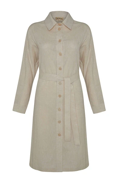 Qulay Kesimli Tugma Tafsilotli Kap-Tosh - AKER