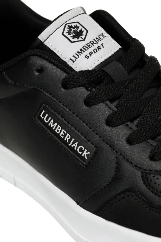 Qulay Taglik Erkaklar Sneaker Sport Poyabzali-Qora - 6