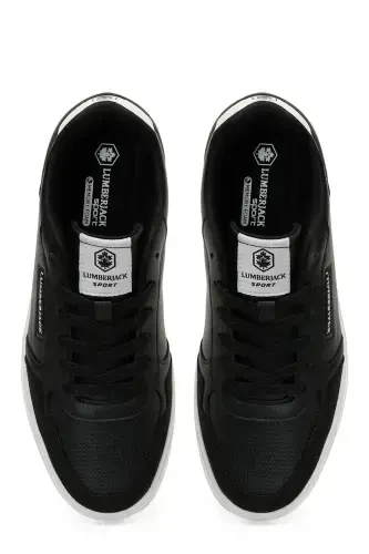 Qulay Taglik Erkaklar Sneaker Sport Poyabzali-Qora - 4