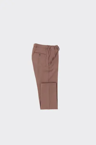Qulay va zamonaviy jogger erkaklar shim-kaw2513w-Sutli qahva - 1