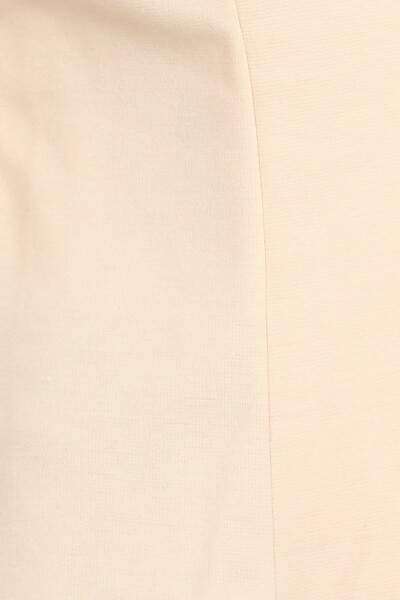 Qulay, zamonaviy va kundalik ofis uchun mo'ljallangan, 3/4 yengli, ochiq oldingi, blazer ko'ylagi. S-3XL o'lchamlarda mavjud. - 4