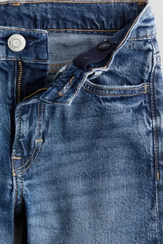 Qulaylikli Cho'ziluvchan Slim Fit Jinsi - 2