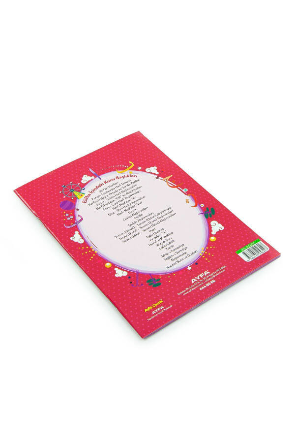 Quran Bag Course Elif Ba Book Children's Prayer Rug Worship Set Pink - 6