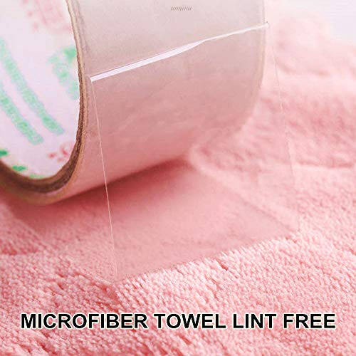 QURIPE 24 dona mikrofiber tozalash matosi, oshxona matosi idish sochiqlari, ikki tomonlama premium idish yuvish matolari, uy mebellari stol oshxona oynalarini tozalash uchun qayta ishlatiladigan maishiy tozalash matolari. - 5
