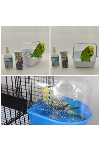 Qush hammomi bit spreyi tuklarni parvarish qilish va tiklash vitamini - OZZIPETSHOP