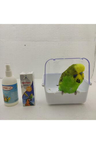 Qush hammomi bit spreyi tuklarni parvarish qilish va tiklash vitamini - OZZIPETSHOP (1)