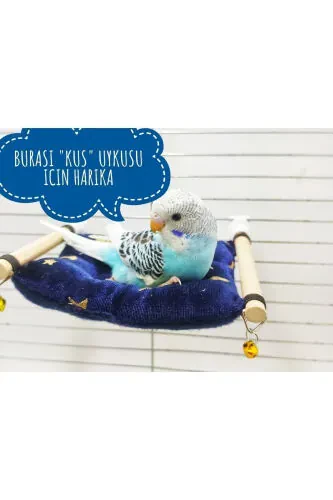 Qush yostig'i, To'tiqush uyqu to'shagi, Yumshoq uyqu tunneli + Sirli sovg'a! - OZZIPETSHOP (1)