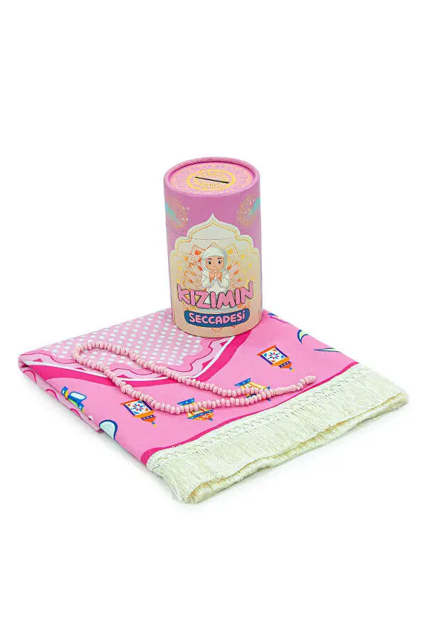 Quticharm qizimning bolalar uchun namoz gilami - sovg'a tasbih - 2