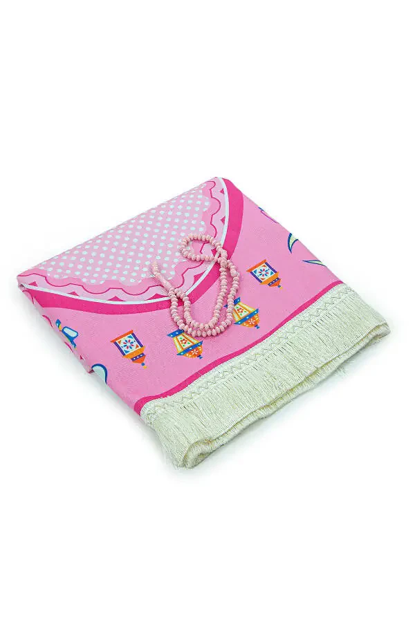 Quticharm qizimning bolalar uchun namoz gilami - sovg'a tasbih - 3