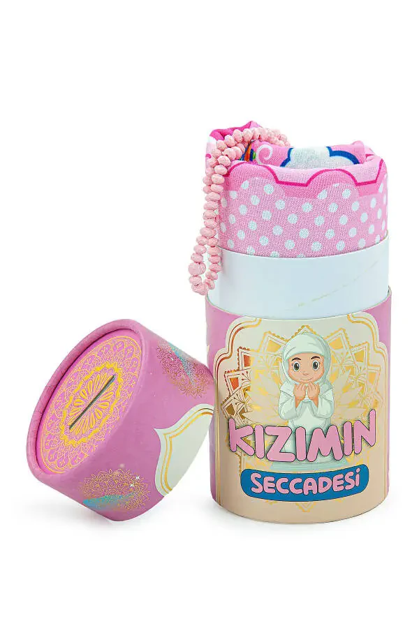 Quticharm qizimning bolalar uchun namoz gilami - sovg'a tasbih - 5