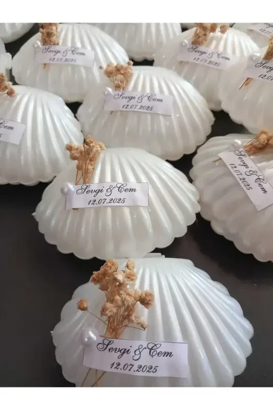 Qutida Oyster Mum To'y, Nikoh, So'z, Xina, Mavlid, Tug'ilgan kuni, Yangi yil Sovg'asi - 20 dona - 1