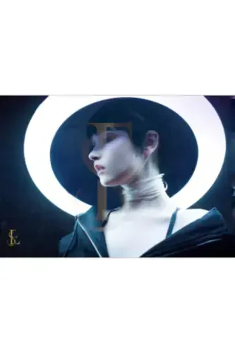 Quyi oyoqli 21 dyuymli Ring Light 54cm masofadan boshqaruvchi sumkali-21 DYUYM - 5