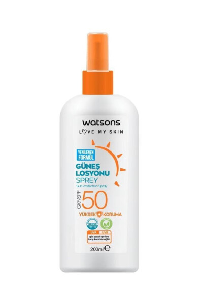 Quyoshdan himoya qiluvchi tana spreyi SPF50 200 ml - 4