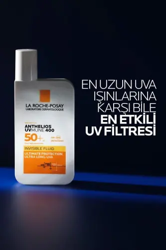 Quyoshdan himoya qiluvchi teri parvarishi to'plami: Anthelios Uvmune yuz uchun quyosh kremi 50ML & Termal suv 50ML - LA ROCHE POSAY (1)