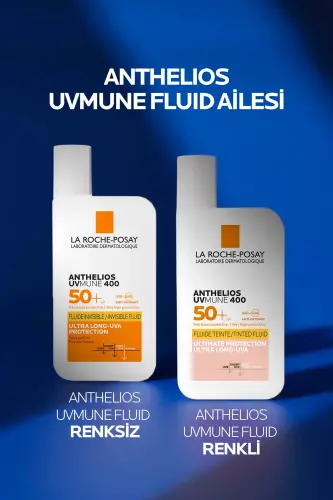 Quyoshdan himoya qiluvchi teri parvarishi to'plami: Anthelios Uvmune yuz uchun quyosh kremi 50ML & Termal suv 50ML - 7