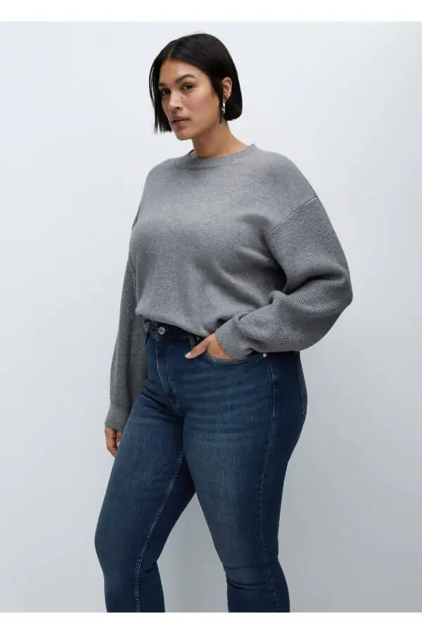 Quyuq Denim Ayollar Jinsi 67110290 - 5