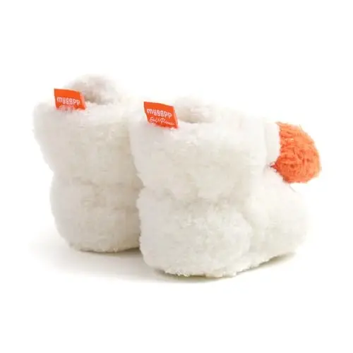 QWZban Baby Booties Infant Newborn Boys Girls Slippers Warm Crib Sock Shoes Indoor First Walkers Prewalker - 6