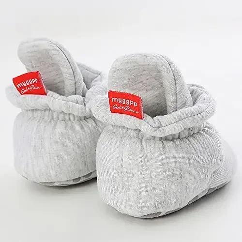 QWZban Baby Booties Infant Newborn Boys Girls Slippers Warm Crib Sock Shoes Indoor First Walkers Prewalker - 6