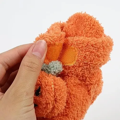 QWZban Baby Booties Infant Newborn Boys Girls Slippers Warm Crib Sock Shoes Indoor First Walkers Prewalker - 5