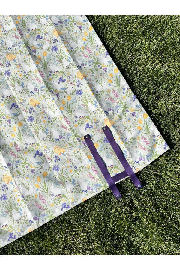 Rabbit Pattern Picnic Blanket And Tablecloth - 8