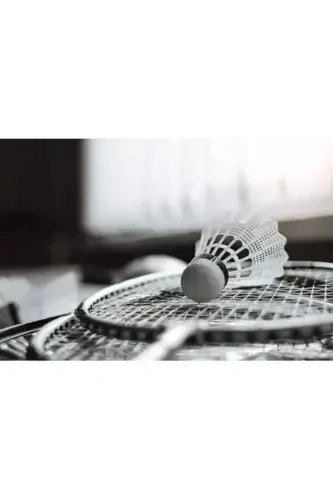 Racquet Set 2 Badminton Racquets 1 Shuttlecock - 2