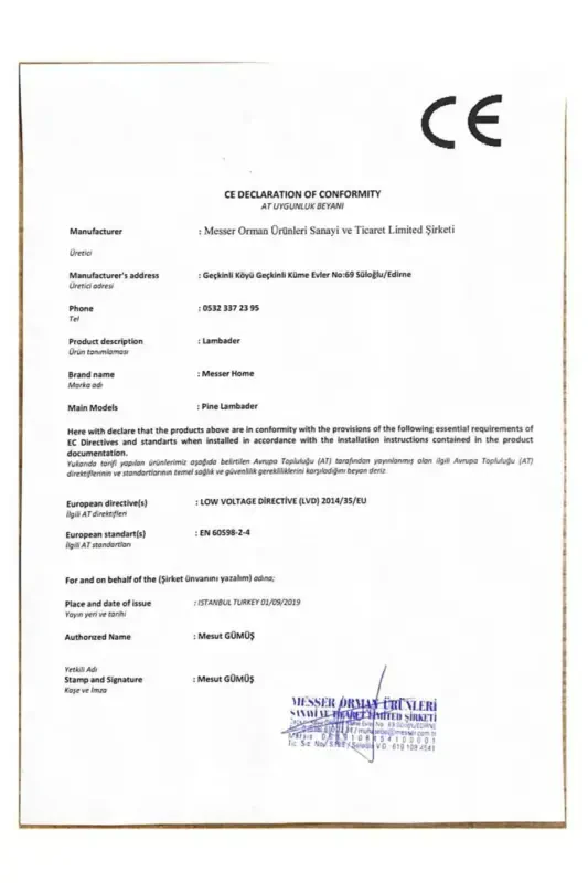 RADIANTE YUVARLAK RAFLI LAMBADER SAFİR MEŞE-SERGUZEŞT - 5