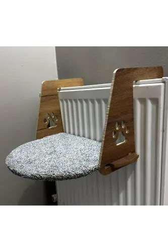 Radiator Bed Cat Plush Radiator Bed (Easy Assembly Sliding System) - SENNEDİLERSEN