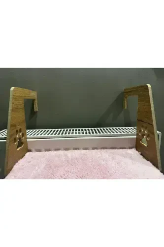 Radiator Bed Radiator Bed Cat Plush Radiator Bed (Easy Assembly Snap-On System)-POWDER PINK - 3