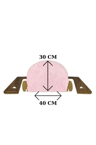 Radiator Bed Radiator Bed Cat Plush Radiator Bed (Easy Assembly Snap-On System)-POWDER PINK - 5