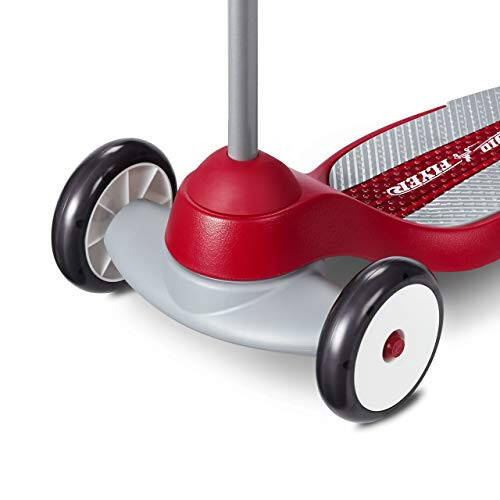 Radio Flyer Benim İlk Scooter'ım, Çocuk ve Bebekler İçin 3 Tekerlekli Scooter, Kırmızı Tekme Scooter, 2-5 Yaş Çocuklar İçin ( Modazone Özel) - 4