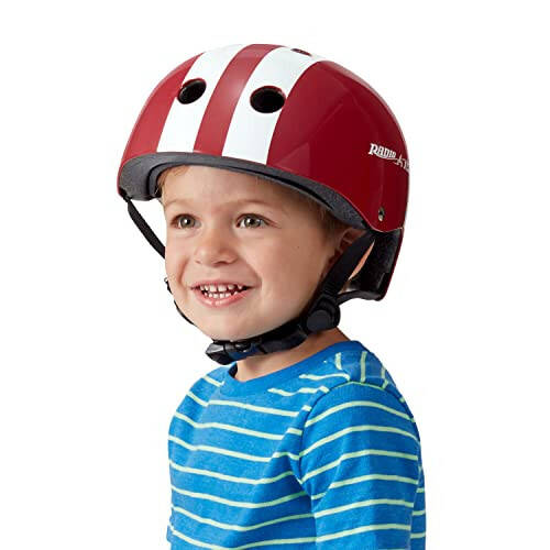 Radio Flyer Helmet, Toddler & Kids Bike Helmet for Ages 2-5 - 6