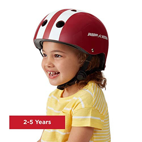 Radio Flyer Helmet, Toddler & Kids Bike Helmet for Ages 2-5 - 4