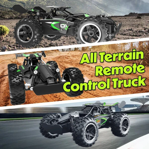 Радиоуправляемая машинка LOHEER, 1:18, высокая скорость, >20 км/ч, подарок для мальчиков и девочек. - 6