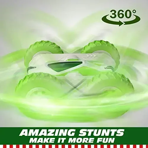 Радиоуправляемая машинка Tecnock для детей, 4WD, 2.4GHz, двойные перевороты, вращение на 360°, для детей 5-8 лет. - Modazone (1)