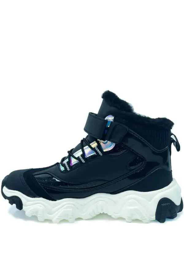 Radus Ll Fur-lined Lightweight Orthopaedic Girls' Boots Black - 3