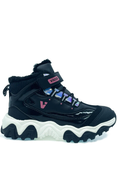 Radus Ll Ichki Kürkli Yengil Taglik Ortopedik Qiz Bolasi Bot Qora - VICCO
